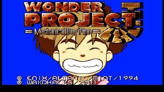 SNES Wonder Project J Machine Boy Pino JP Kikai no Shōnen Pīno [upl. by Runkle982]