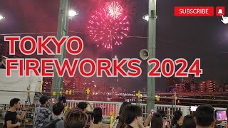 Tokyo fireworks 2024Sumidagawa tokyo firworksskytree tokyo firworks [upl. by Alessandro]