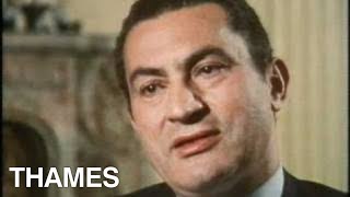 Egypt  Hosni Mubarak interview  TV Eye  1981 [upl. by Roban]