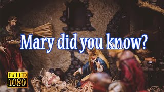 Mary Did You Know  Kenny Rogers and Wynonna Judd  Lyrics  HD [upl. by Sari]