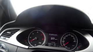 Audi A4 Tiptronic shifting [upl. by Aram786]