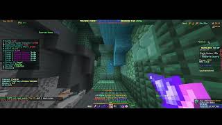 glacite tunnels chill mining again hypixel skyblock [upl. by Lesh548]