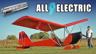 Homemade Electric Airplane MK4 [upl. by Evette]