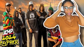 AMP FRESHMAN 2024 CYPHER REACTION  THIS ONE MIGHT BE MY FAVORITE ONE 😝 [upl. by Carbo]