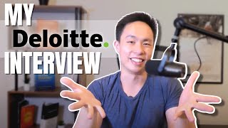 Deloitte Interview Process My Experience [upl. by Ardnua]