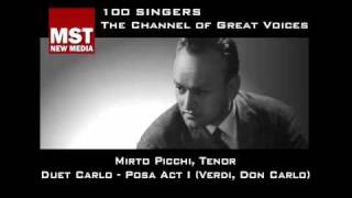 100 Singers  MIRTO PICCHI [upl. by Jesselyn636]