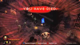 Diablo lll Act 1 The Legacy of Cain Searching for Signs of Deckard Cain Lets Play 2 [upl. by Sirrad]