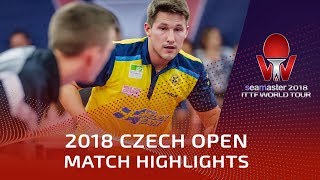 Liam Pitchford vs Kristian Karlsson  2018 Czech Open Highlights R32 [upl. by Halima]