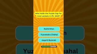 Who Won the Purple Cap in IPL 2023 [upl. by Intyre]