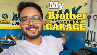 MY BROTHER BIKE GARAGE 🏍️ All SERVERS DONE HERE [upl. by Anitra]