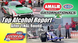 NHRA Gatornationals Top Alcohol Report 2024  FINALS  Gainesville Raceway  Drag Racing [upl. by Halliday]