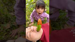 Eat អូបាក់ Like a PRO in Just 5 Minutes funny cute comedy [upl. by Werdma]