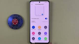 Accessibility button navigation bar human icon on Xiaomi Redmi Note 13 Android 14 [upl. by Zoila783]
