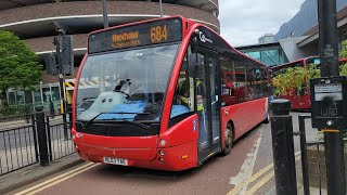 Tynedale Links 684 to Hexham  Go North East 5379  NL63 YAE [upl. by Namlas947]