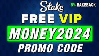 Stake Promo Code quotMONEY2024quot Best Stake Code [upl. by Sihun]