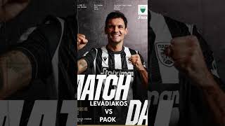 Match day LEVADIAKOS VS PAOK [upl. by Inacana]