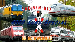 Treinen Bij De Betuweroute  Trainspotting an Die BetuweRoute  4000 Subscribers Special [upl. by Photina]