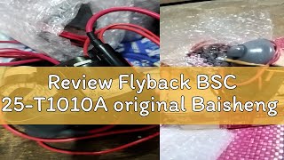 Review Flyback BSC 25T1010A original Baisheng [upl. by Keri]