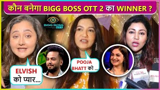 Debina Gauahar amp Rashami Reveal Their Favourite BB OTT 2 Contestant  Elvish Fukra Pooja amp More [upl. by Ssew]