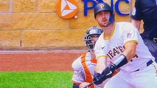 JOEY BART GRAND SLAM JOEY BART BASHES THE BASEBALL 4 SAN FRANCISCO GIANTS VS PITTSBURGH PIRATES [upl. by Taddeusz]