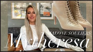 Mytheresa  Malone Souliers  Unboxing [upl. by Hasile]