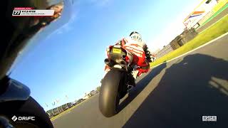 2023 Bennetts British Superbikes Brands Hatch finale Race 3 onboard highlights [upl. by Capwell493]