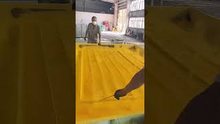 Coating process of metal protective fence [upl. by Osber888]