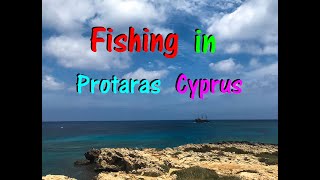 Fishing in ProtarasFig Tree Bay Cyprus [upl. by Arev741]