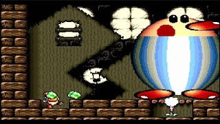 YOSHIS ISLAND  BURT THE BASHFUL  BOSS FIGHT  4K 60 FPS [upl. by Itsyrc125]