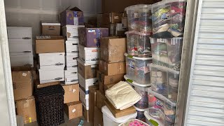 STORAGE LOCKER DISCOVERY Money Found EVERYWHERE Inside Boxes [upl. by Leta341]