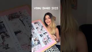 Vision board 2025 ✨ pinterest visionboard manifesting crecimientopersonal tutorial [upl. by Cressida792]