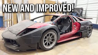 Building a DIY Wide Body Kit for my Lamborghini Murcielago [upl. by Aire]