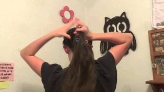 Double Dutch Braids into Ponytail  Jewels Cool Hairstyles [upl. by Wesle]