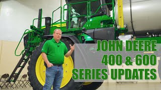 Whats New on the 400 amp 600 Series Sprayers Updated John Deere Tech [upl. by Ocirderf]