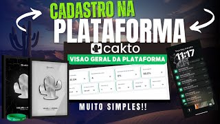 CAKTO Cadastro na platafoma  simples [upl. by Nnylatsyrc]