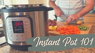 HOW TO USE AN INSTANT POT  FOR BEGINNERS  BEEF STEW [upl. by Casmey991]