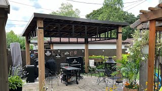 Assembling the Yardistry Contemporary Gazebo from Costco [upl. by Rothwell305]