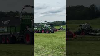 Fendttreffen Fendt 700 Vario Gen 7 und Fendt Katana [upl. by Gordan]