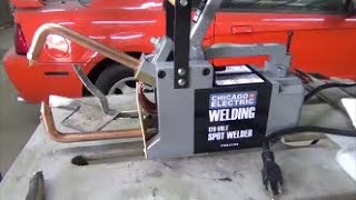 Harbor Freight Spot Welder [upl. by Hospers]