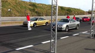 Skyline r34 Gtr vs mazda mx6 [upl. by Seira]