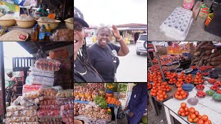 Raw market vlog  Provision And Foodstuffs Shopping [upl. by Euqinotna]