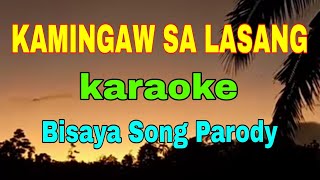 Kamingaw sa Lasang karaoke Bisaya Song Parody Mabugnaw nga Lasang [upl. by Ardeed]