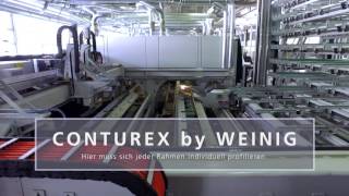 Der WEINIG Conturex bei der Von EUW Fenster AG in der Schweiz [upl. by Burck609]