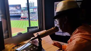 Announcing starting lineups at Yankee Stadium [upl. by Pasia]