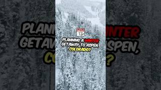 TOP WINTER TRAVEL DESTINATION colorado christmas winter viral [upl. by Idnim921]