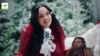 GloRilla  Xmas Time ft Kehlani Live Performance Video REACTION [upl. by Schafer]