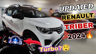 Renault Triber 2024 UPDATED😍  Triber 2024 Model  Shivansh Sharma vlog renault [upl. by Dowlen]