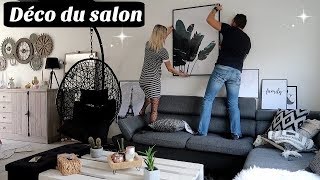 NOUVELLE DECO DU SALON  MUR DE CADRES DESENIO [upl. by Oicneserc480]