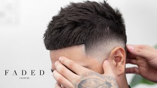 SKIN FADE WITH TEXTURE 🏴🔥 [upl. by Enairda]