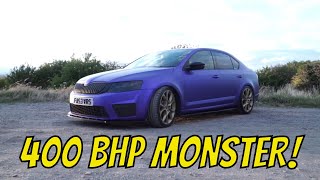 Jon’s 400BHP SKODA OCTAVIA VRS IS SURPRISINGLY RAPID [upl. by Ahsuatal]